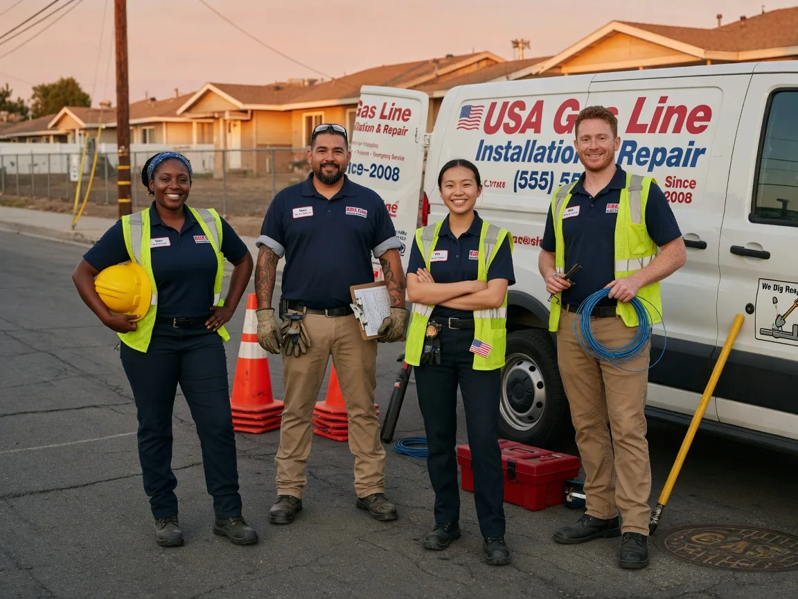 Gas Line Installation company in Pennington, TX